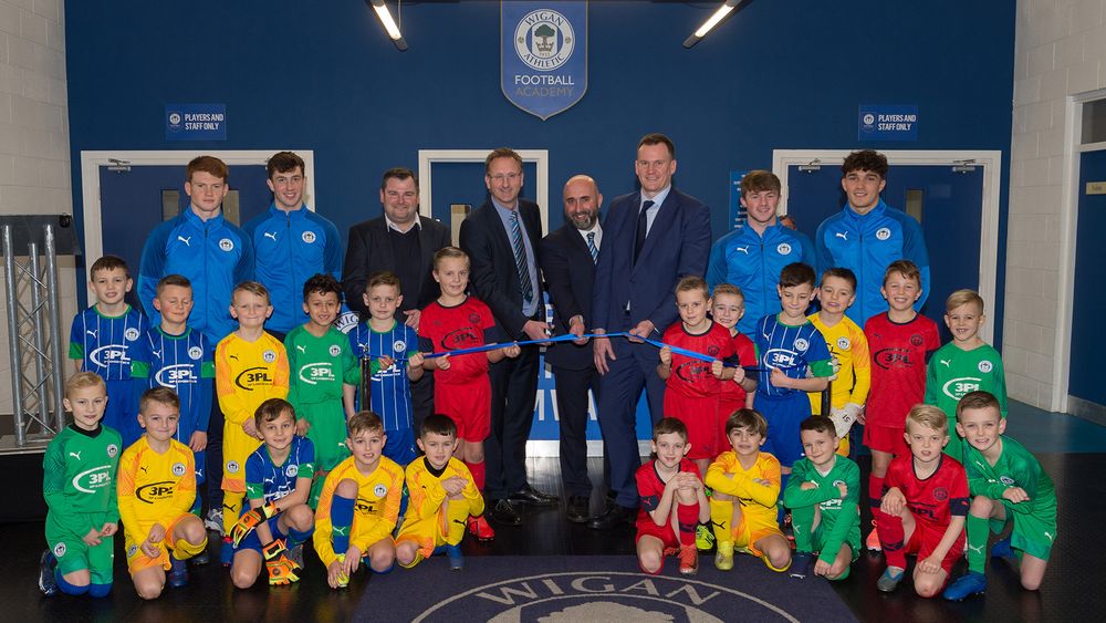 Wigan Athletic FC Wigan Athletic Academy on Stadium Way Officially Opened